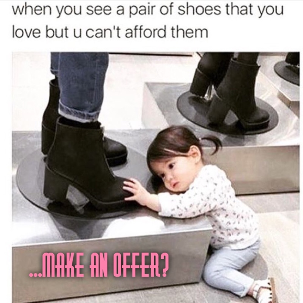 Make me an offer! 😜😜😜